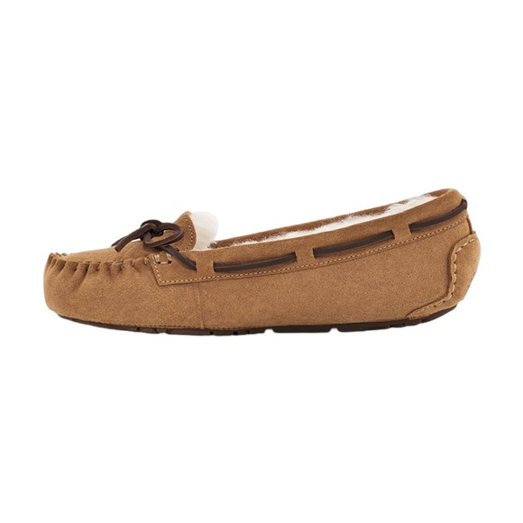 UGG Bella II Suede Moccasin Slipper - Chestnut - Picture 3 of 10